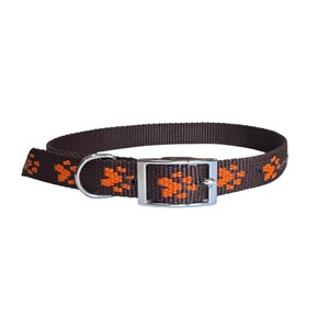 OBROŻA TAŚMA ŁAPKA 20mm/57cm BRĄZ.Z POM. ŁA