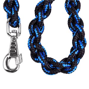 SMYCZ SZNUREK SKŁADANA KOSTKA CZARNO/NIEBIESKA