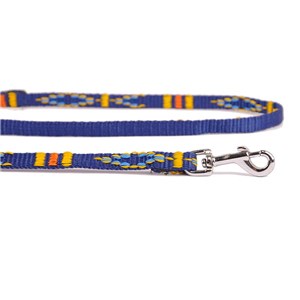 SMYCZ TAŚMA ŻAKARDOWA 10mm/120cm GRANATOWA