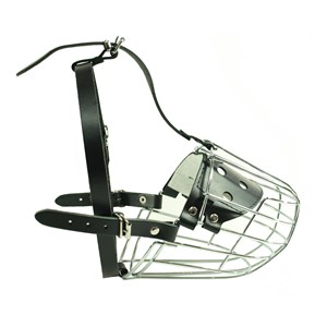 KAGANIEC METALOWY 7A ROTWEILER DUŻY, CZARNY