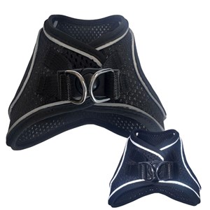 SZELKI BEZUCISKOWE ODBLASKOWE KOMFORT S CZARNE