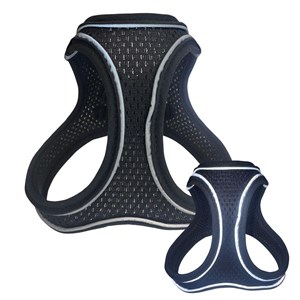 SZELKI BEZUCISKOWE ODBLASKOWE KOMFORT S CZARNE