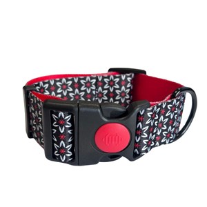 OBROŻA TAŚMA Z ZAPINKĄ IVO 40mm/ M 40-46cm KWIATEK