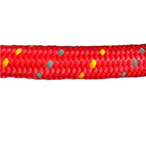 SMYCZ SZNUREK SKŁADANA 14mm/200cm 1 CZERWO./ŻÓŁTA