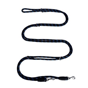 SMYCZ SZNUREK SKŁADANA 12mm/500cm CZARNO/NIEBIESKA