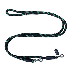 SMYCZ SZNUREK SKŁADANA 14mm/500cm CZARNO/ZIELONA