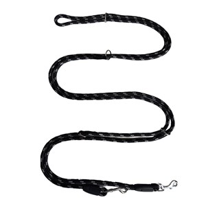 SMYCZ SZNUREK SKŁADANA 14mm/500cm CZARNO/SREBRNA