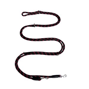 SMYCZ SZNUREK SKŁADANA 10mm/500cm CZARNO/CZERWONA